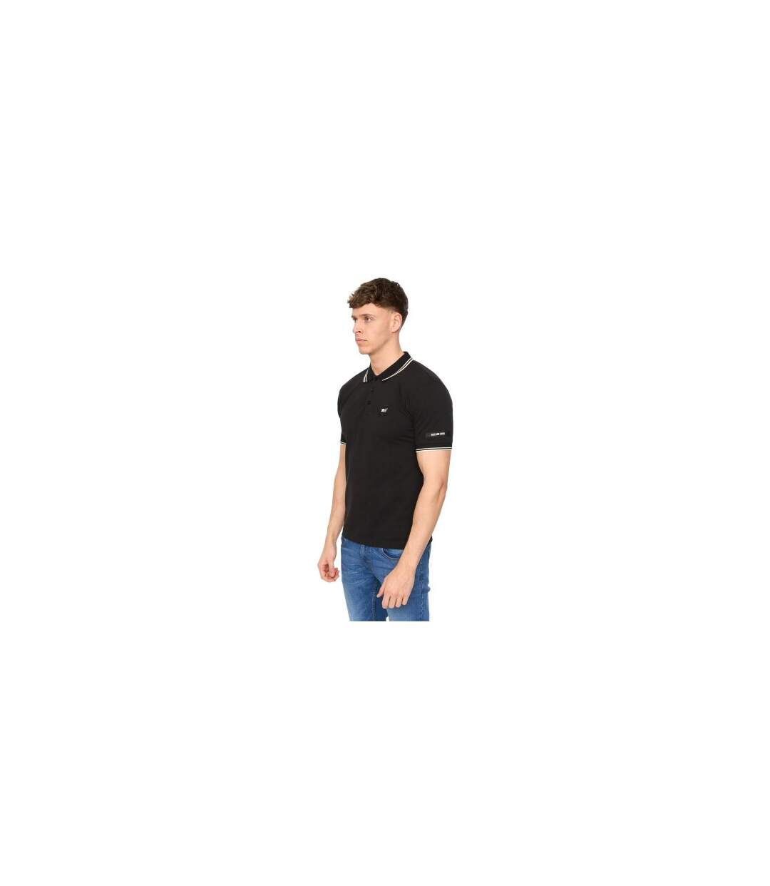 Mens Wrentham Polo Shirt Black Duck And Cover-1