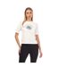 T-shirt rolandgarros edition femme crème Lacoste-1