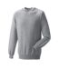 Sweatshirt Classique Gris Clair Russell-2