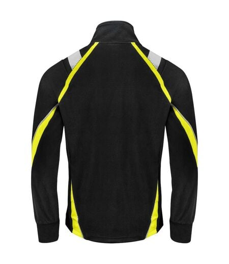 Veste Polaire Homme Jaune Noir Projob