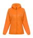 Womens/ladies Outdoor Hooded Jacket Orange Karrimor-1
