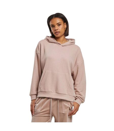 Sweat À Capuche Femme Rose Pâle Urban Classics