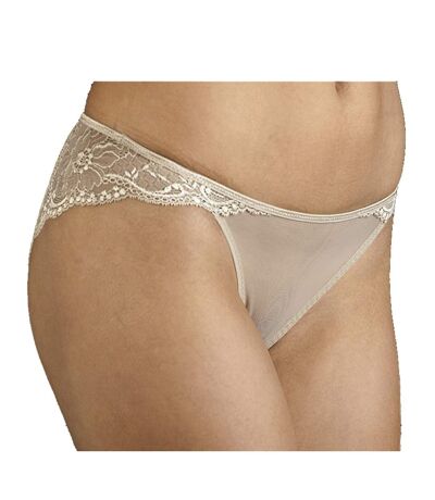 Lace and tulle bikini bottoms for women, IRINA model. Elegance, softness and comfortable fit.