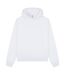 Unisex adult premium combed cotton tall oversized hoodie white Casual Classics-1