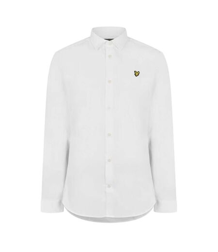 Chemise Cintrée Manches Longues Homme Blanc Lyle & Scott