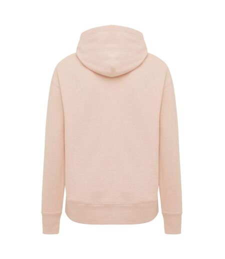 Unisex Adult Yoho Recycled Cotton Relaxed Fit Hoodie Peach Nectar Iqoniq