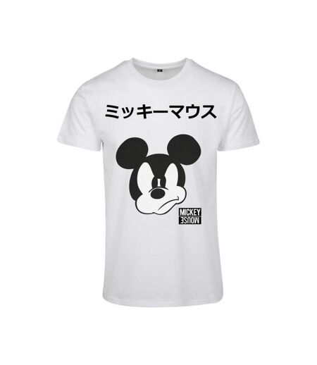 T-shirt Motif Mickey Mouse Motif/style Japonais Homme Blanc MerchCode
