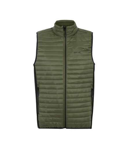 Mens Andreson Hybrid Padded Jacket Olive Night Black Regatta