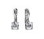 Boucles d'oreilles Round, Cristal d'Autriche-3