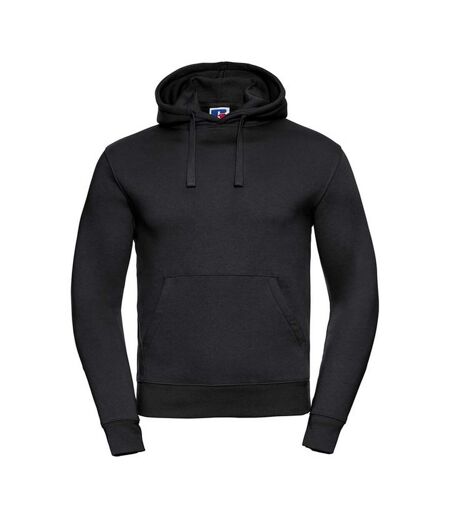 Mens Authentic Hoodie Black Russell