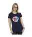 Disney T-shirt en coton amusant La petite sirène Femme/Femme (Bleu marine) - UTBI26355-2