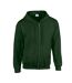 Veste À Capuche Adulte Vert Forêt Gildan-1