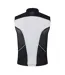 Mens Mock Neck Slim Gilet Black Skins-2