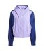 Womens/ladies Arsenal Fc Windbreaker Light Purple Adidas-2