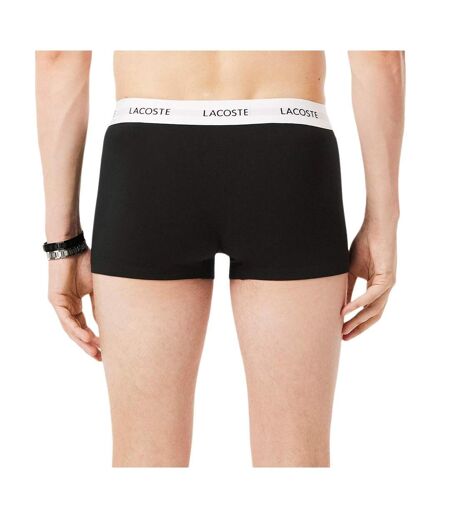 X3 sous-vêtement noir homme lacoste stret - l