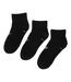 Chaussettes Motif/style Logo Femme Noir 4F-2