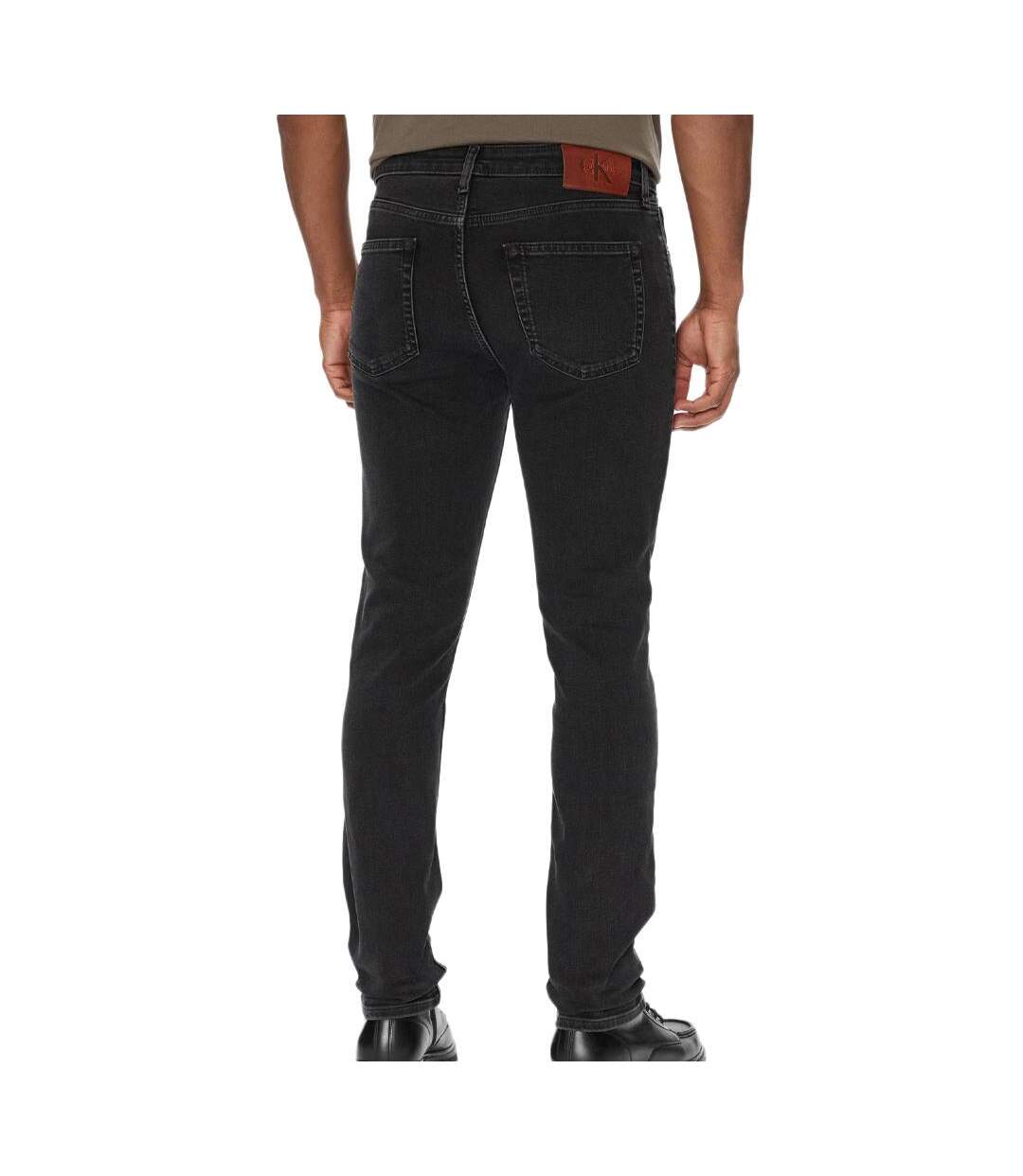 Jean skinny noir homme calvin klein jeans lv04rb722g-2