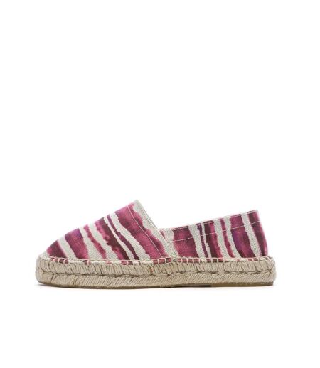 Espadrilles violet/beige femme pare gabia anaia