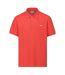 Polo Motif/style Logo Brodé Homme Corail Foncé Slazenger-1