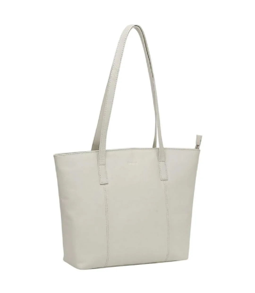 Womens/ladies Leather Tote Bag One Size Off White Firetrap-2