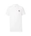 Polo Manches Courtes Motif/style Renard Homme Blanc Maison Kitsuné-2