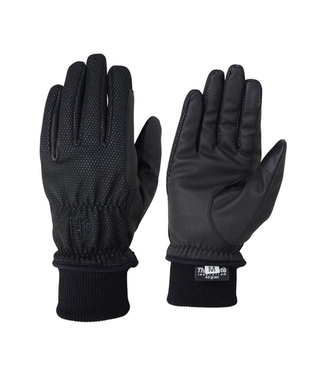 Adults storm breaker thermal gloves black Hy5-1