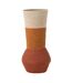 Vase Déco en Jonc Rayures 68cm Multicolore-1
