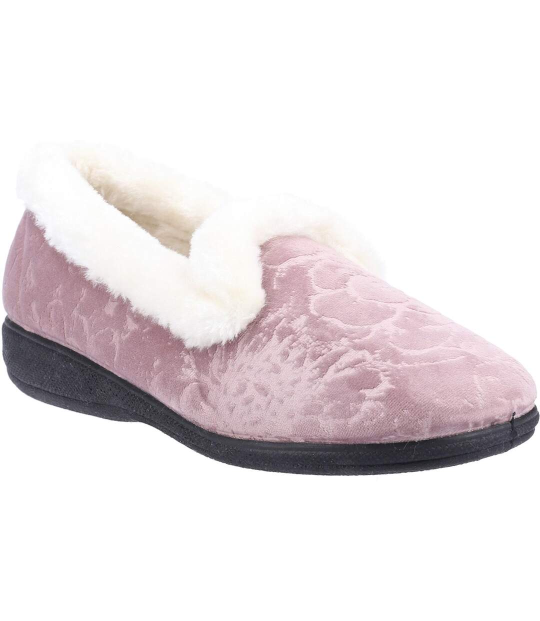 Chaussons adelaide femme rose Fleet & Foster-1