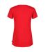 Womens/ladies Filandra Vi Text Coolweave T-shirt Red Regatta-2