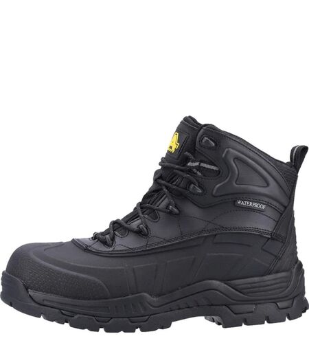 Unisex Adult Fs430 Hybrid Leather Non Metal Safety Boots Black Amblers