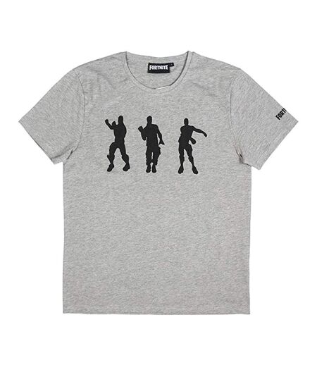 T-shirt Motif/style Danse Homme Gris Clair Fortnite