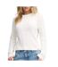Pull blanc femme superdry essentials cable jumper-1