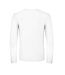 T-shirt Manches Longues #e150 Homme Blanc B&C-2