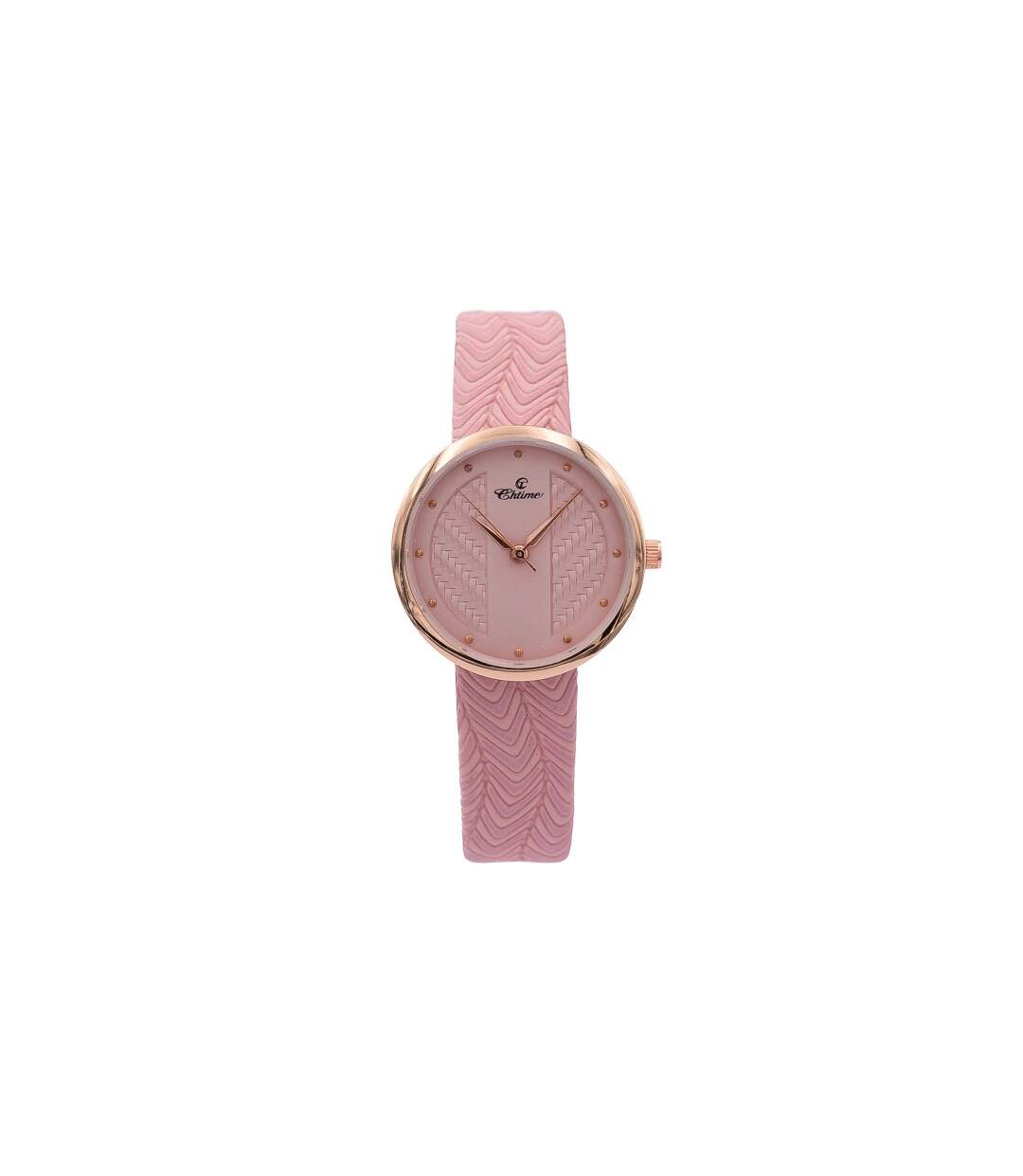 Sublime Montre Femme Rose CHTIME