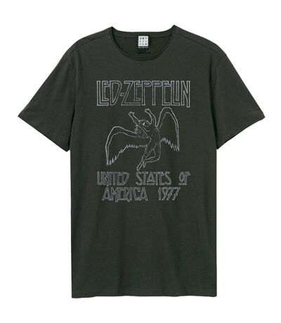 Amplified - T-shirt USA TOUR - Adulte (Charbon) - UTGD1500