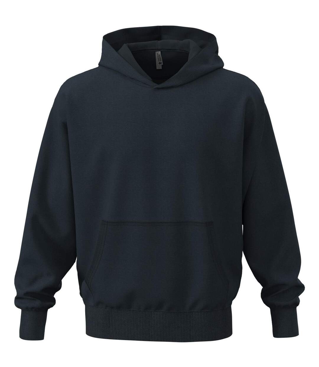 Unisex Adult Heavyweight Hoodie Midnight Navy Next Level Apparel-1