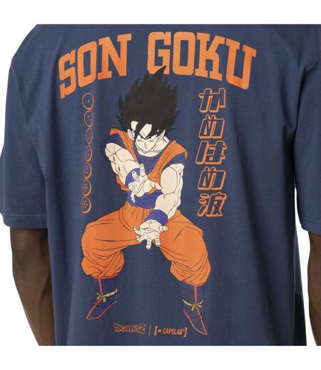 T-shirt en coton homme relax fit avec print Dragon Ball Z Goku Capslab