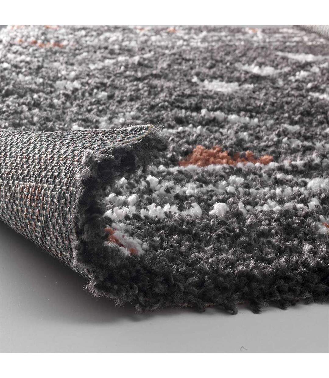 Tapis Déco à Motifs Saharienne 120x170cm Noir-2