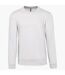 Kariban Mens Crew Neck Sweatshirt (White) - UTPC6920