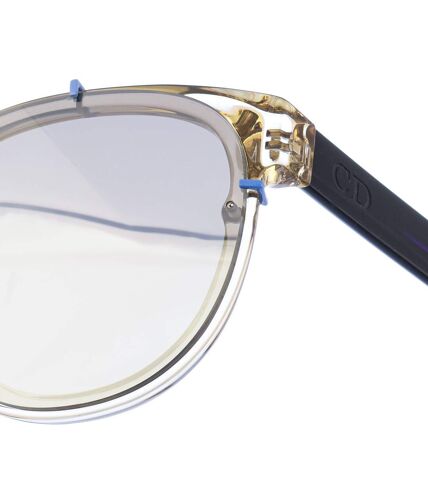 BLACKTIE143S DIOR men's oval-shaped acetate sunglasses