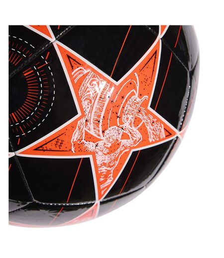 Ballon De Foot Motif/style Étoiles  25/26 Club Taille 5 Rouge Noir UEFA Champions League