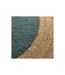 Tapis Rond en Jute Napoli 120cm Bleu