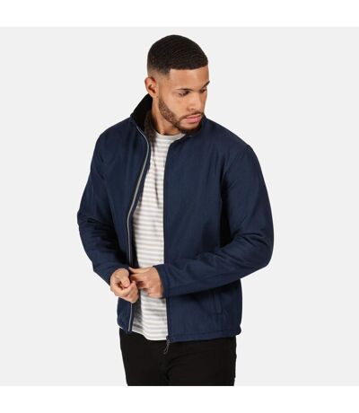 Regatta Mens Limestone Marl Soft Shell Jacket (Navy Marl) - UTPC4102
