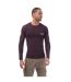 T-shirt Manches Longues Homme Violet Emporio Armani-2