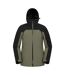 Mens 3 Layer Waterproof Jacket Khaki Green Mountain Warehouse-1