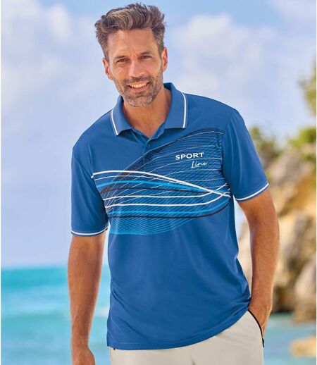 Lot de 2 Polos Sport Line 