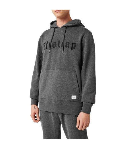 Sweat À Capuche Motif/style Graphique Homme Charbon Chiné Firetrap