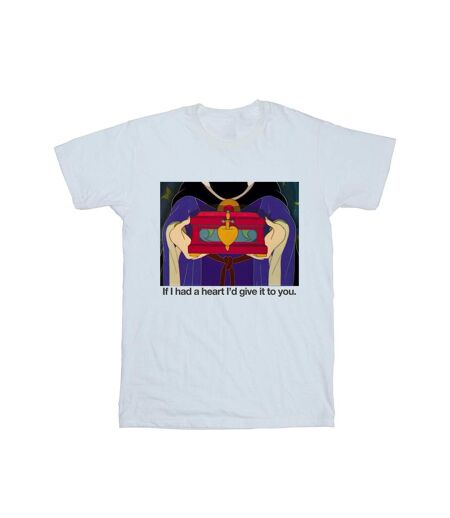 Disney Femme/Les femmes Sleeping Beauty If I Had A Heart - T-shirt boyfriend en coton (Blanc) - UTBI42924