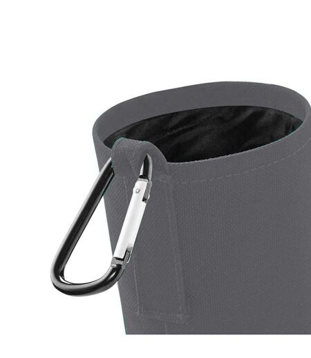 Water Bottle And Holder One Size Graphite Quadra