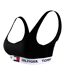 Womens/ladies Logo Bralette Black Tommy Hilfiger-3